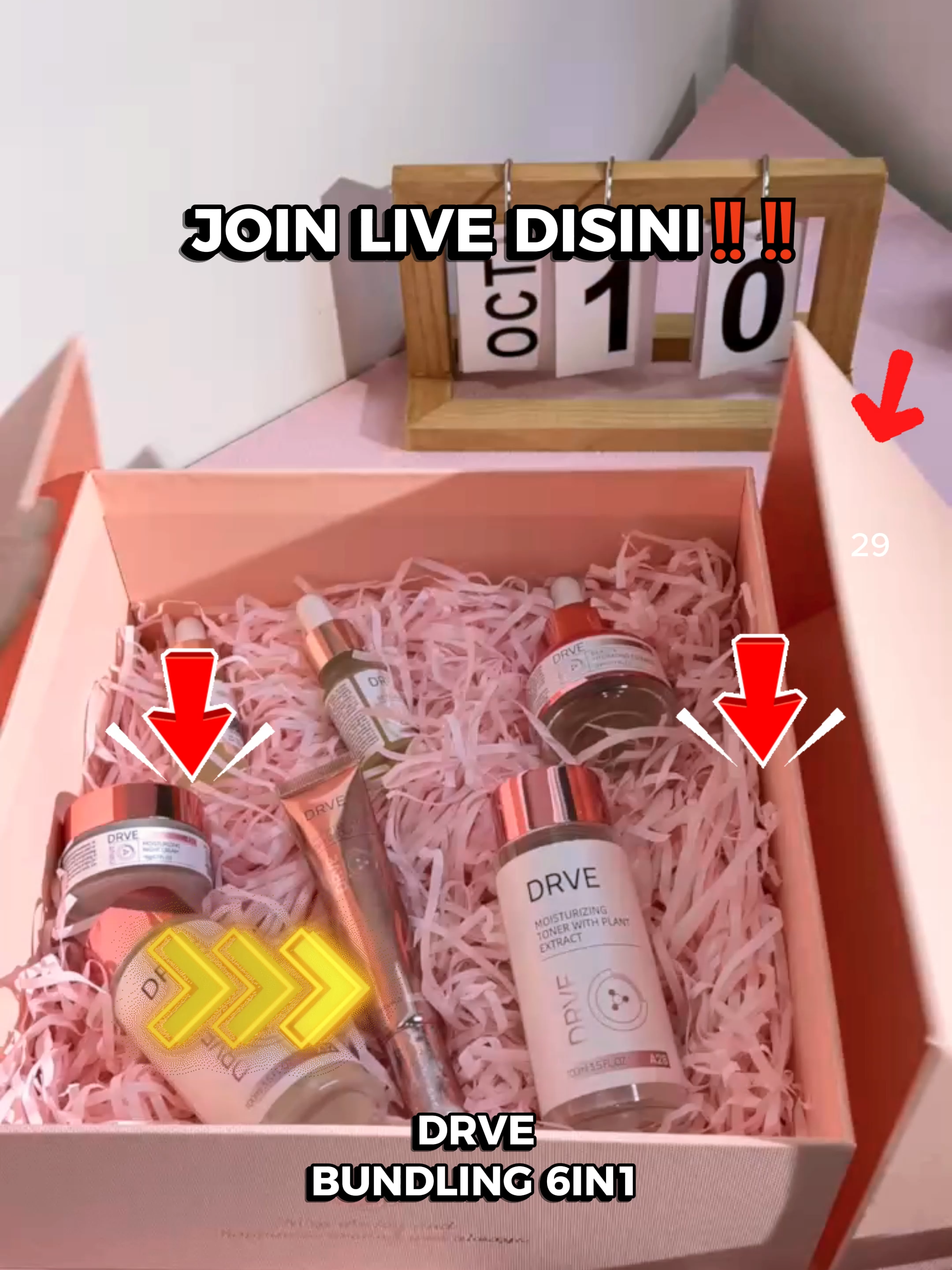 join live sekarang juga!🥰🥰#serumretinoldrve #kulitglowing #skincareviral #kulitlembap #bumilbusuiaman🥰 #foryourbeauty #skincareehacks #cantikalami #DailyRoutine #skincareroutin #daycream #bpom✅ #kulitsehat #skincaredrve #serumretinol #healthyskin #fypppp #viralllllll #glassskinroutine #virall #4u #paydaysale