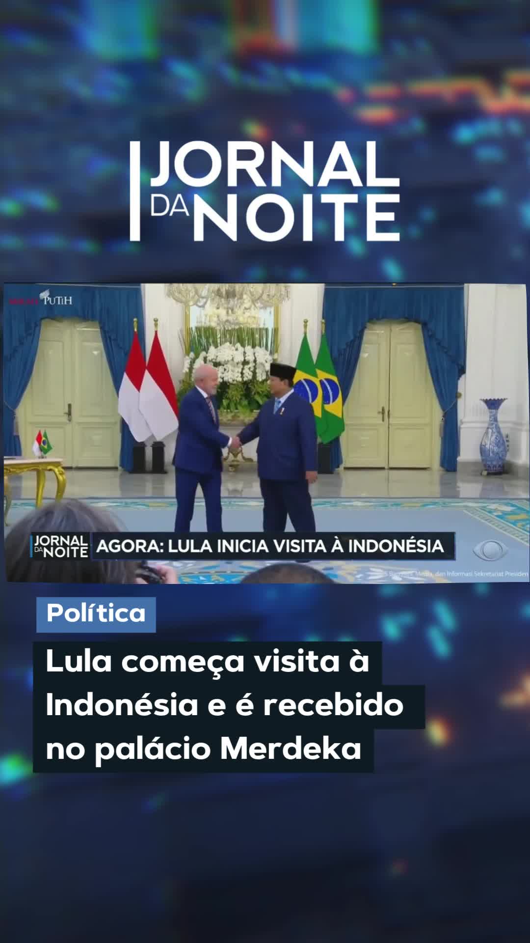 O presidente Lula iniciou há pouco a visita de estado à Indonésia. A cerimônia acontece agora palácio Merdeka, na capital Jacarta. Lula é recebido pelo presidente do país. 📸 Reprodução/Band 📲 Mais informações no site band.com.br #BandJornalismo