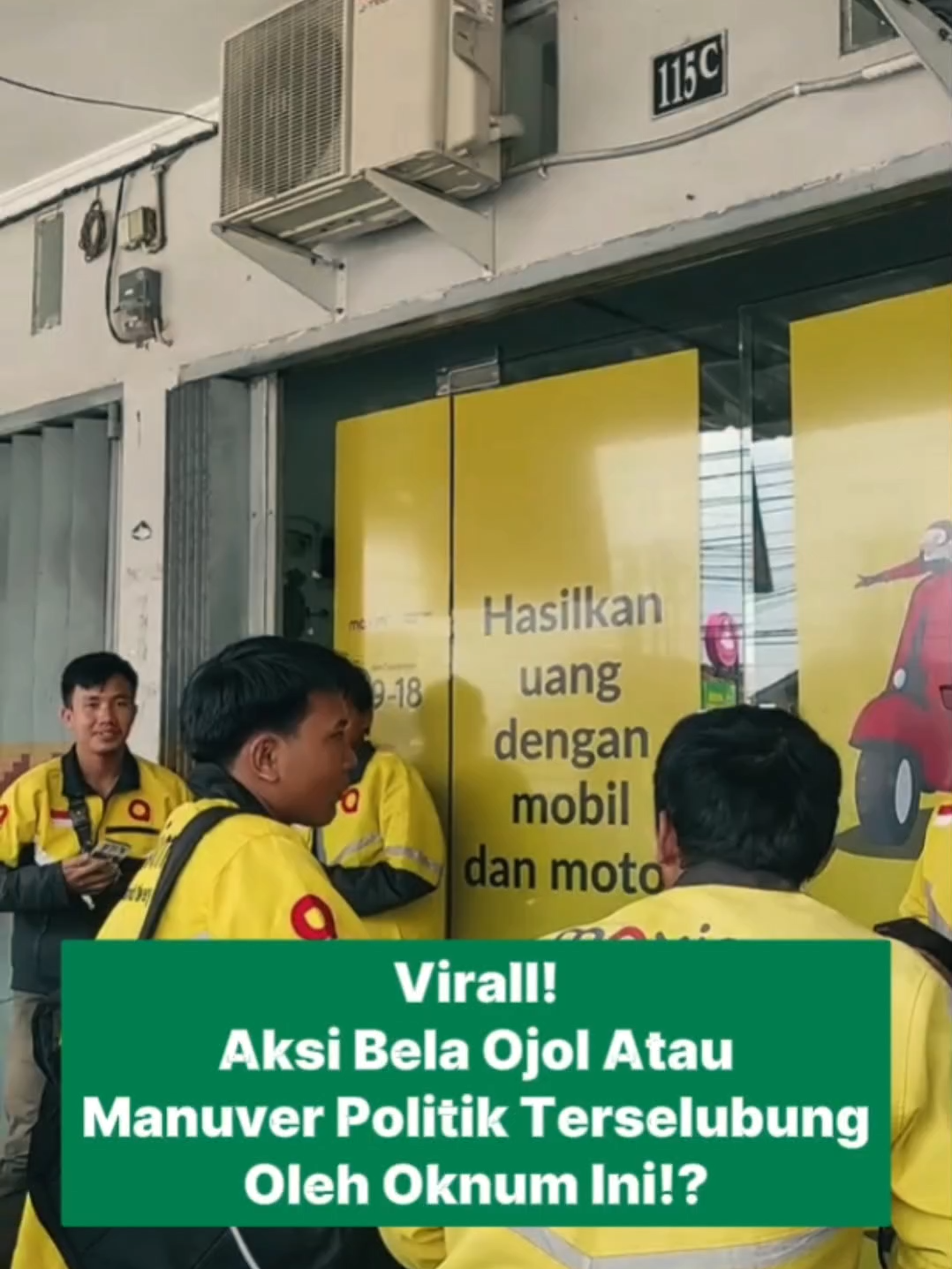 Virall! Aksi Bela Ojol Atau Manuver Politik Terselubung Oleh Oknum Ini? #ojekonline #ojol #gojek #grab #maxim #viral #beritaterkini #fyp