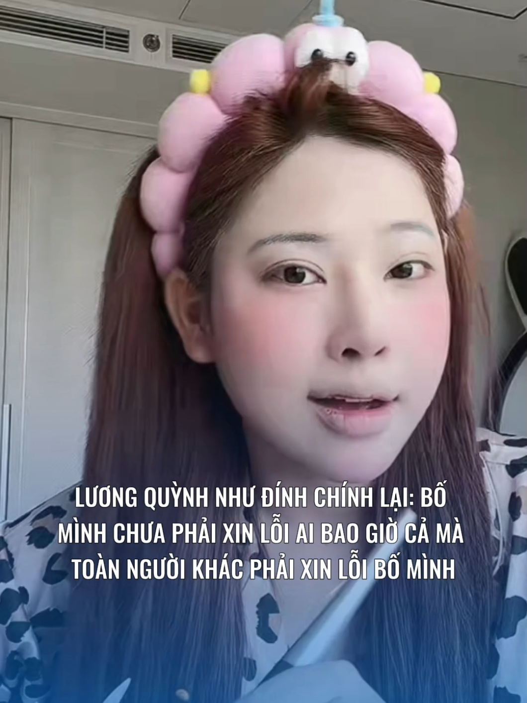LƯƠNG QUỲNH NHƯ ĐÍNH CHÍNH LẠI: BỐ MÌNH CHƯA PHẢI XIN LỖI AI BAO GIỜ CẢ MÀ TOÀN NGƯỜI KHÁC PHẢI XIN LỖI BỐ MÌNH #dhmedia #dcgr #tintuc #tienbry #luongquynhnhu #xuhuong #thinhhanh 