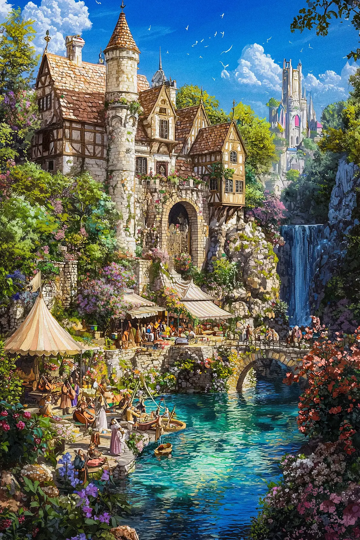 #lightfantasy #fantasyart #cozyvibes #painting #adventurefantasy 