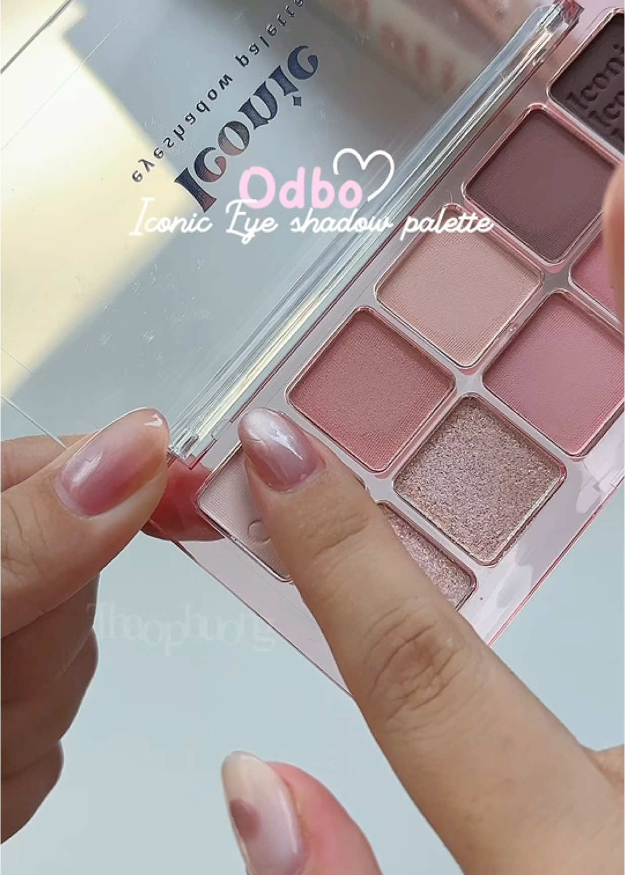 Bảng mắt Odbo 10 ô #nttp2004 #review #beauty #reviewlamdep 