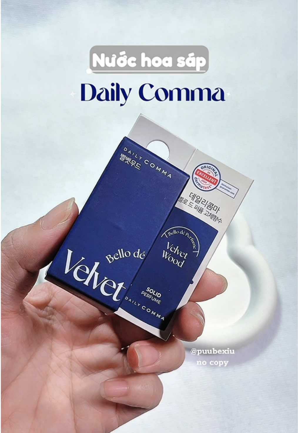 Nó thơm mà nó tiện í, nhỏ gọn mang đi đâu cũng được luôn #nuochoasap #dailycomma #dailycommaperfume #chiaselamdep #letmyvideotrend 