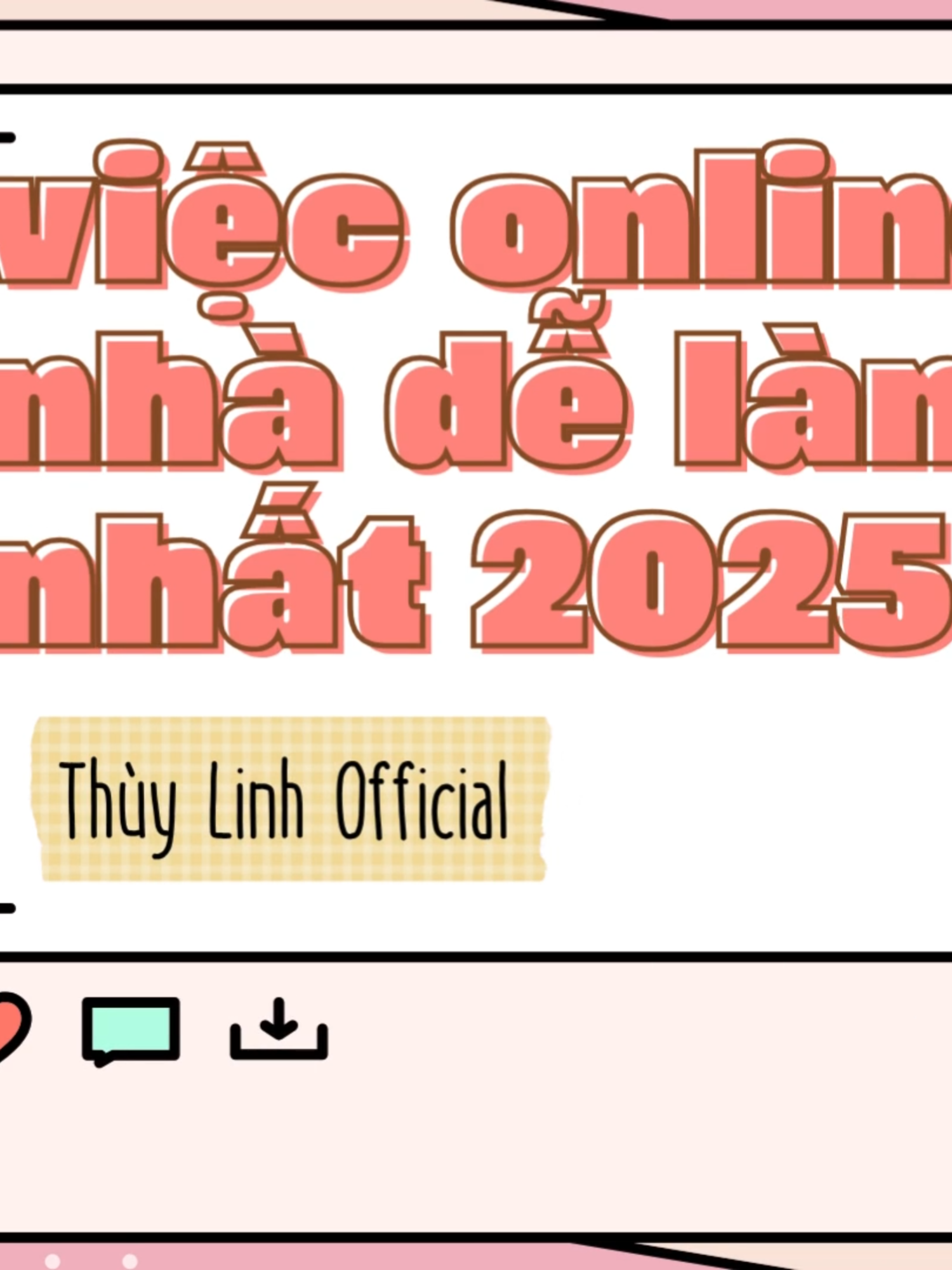 Hợp tác online – thu nhập linh hoạt, phù hợp người bận rộn. #xuhuongtiktok #congviectainha #vieclamonlineuytin #vieclamonlinetainhauytin24h #vieclamonline2025