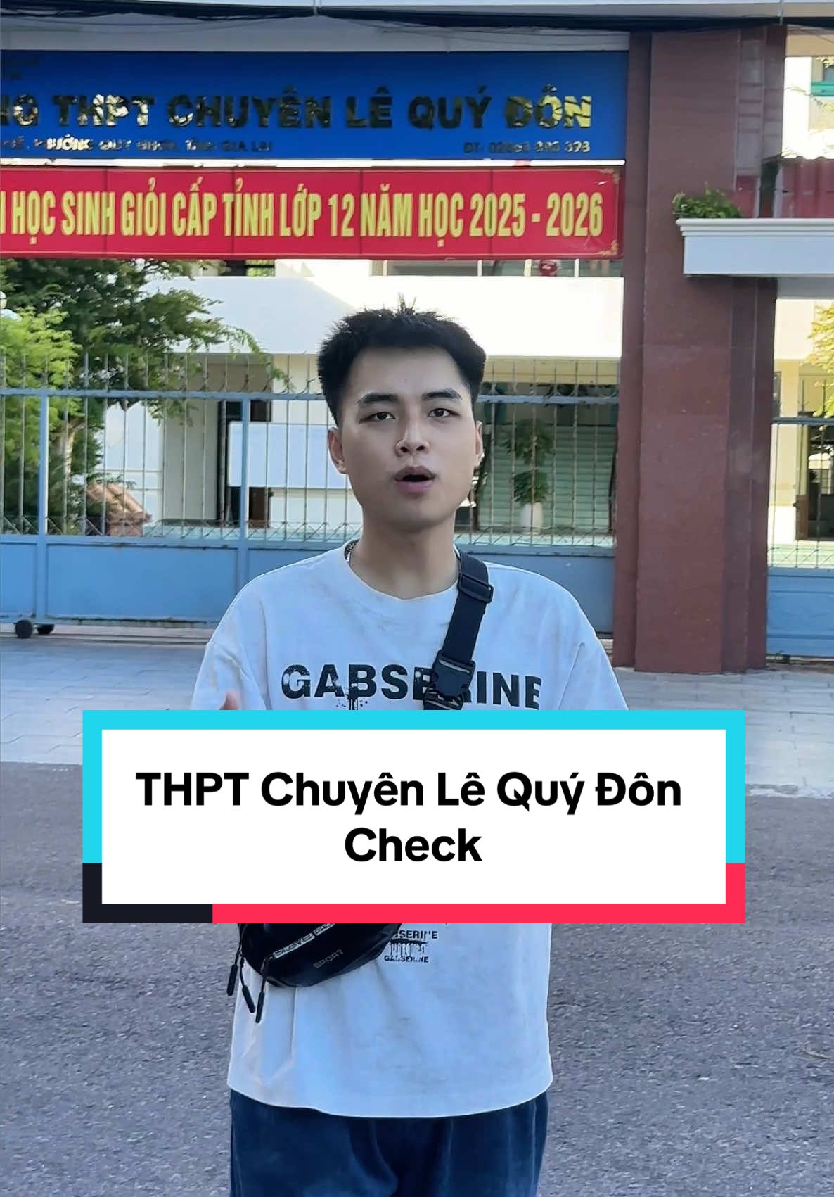 THPT Chuyên Lê Quý Đôn Check ✅ #quynhon #genznoi #thptchuyenlequydon #hocsinh #check 