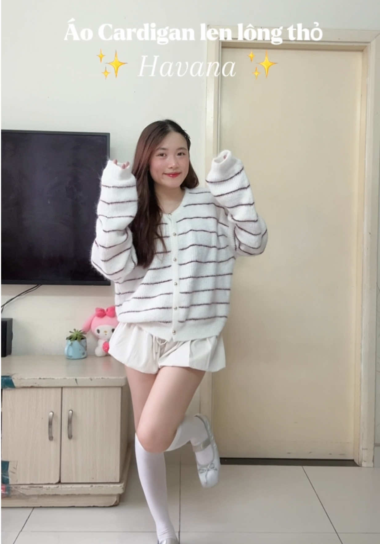 Áo Cardigan len lông thỏ không thể vào mùa đông nè ❄️ @Havana #cardigan #xuhuong #fyp #havanadanang #havana 