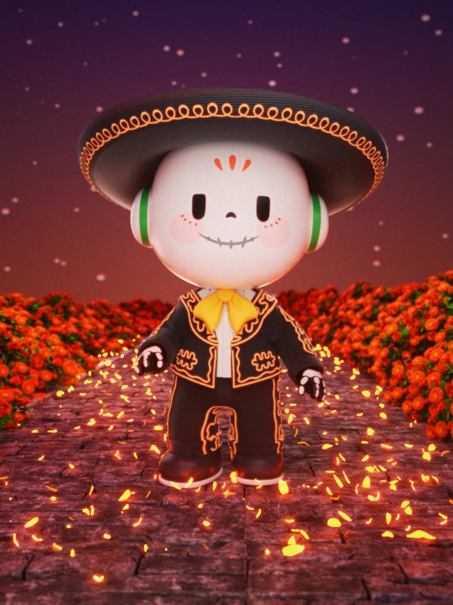 Acompáñanos este 26 de octubre en Reforma y vive la 🏵️ Mega Procesión de Catrinas 🏵️ para dar inicio a las celebraciones de #DíadeMuertos, si ves a la Catrina y el contingente de OPPO, ¡recuerda tomar muchas fotos y videos porque podrías llevarte un regalito! 💀😉 #OPPOReno14Series #BornToShine