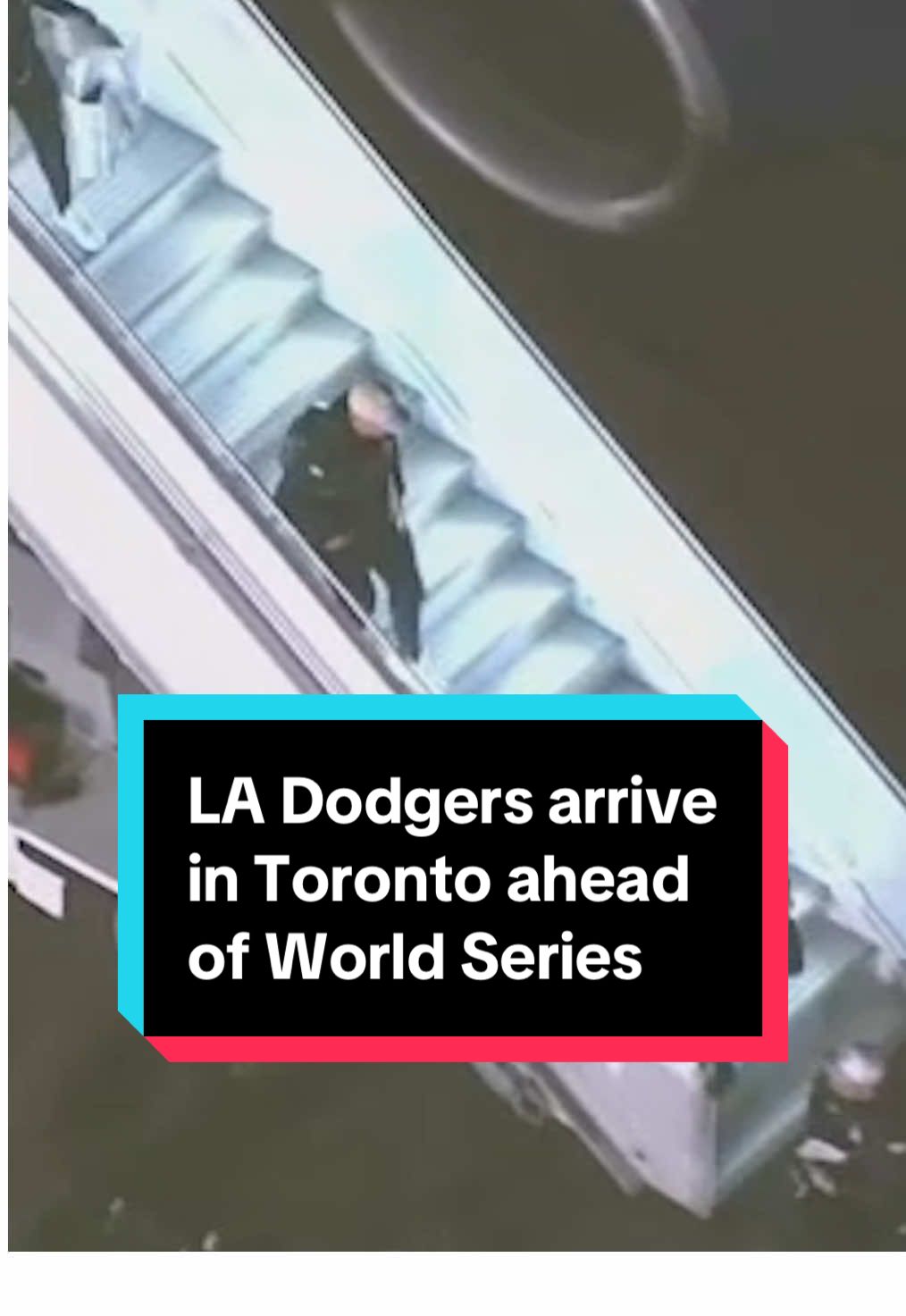 The reigning World Series champions have arrived.⁠ ⁠ The Los Angeles Dodgers landed in Toronto Wednesday ahead of the World Series matchup vs. the Blue Jays.⁠ ⁠ Game 1 begins Friday with a 5 p.m. start time.⁠