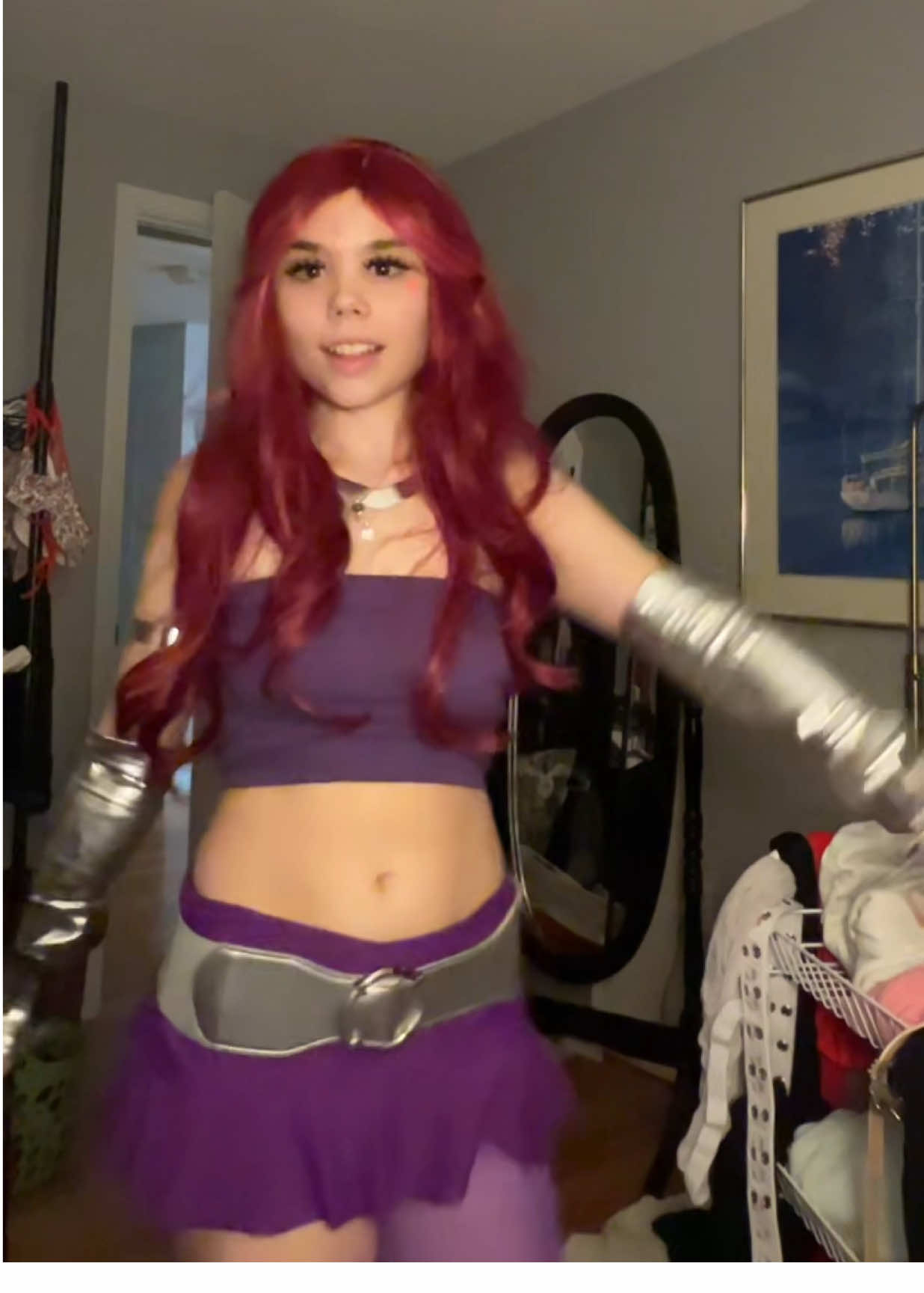#starfire glad halloweens a thing so I have a reason to dress up as my childhood favs
