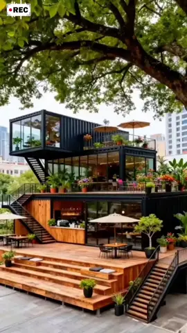 Phần 07: Quán Cafe Container 3 Tầng 