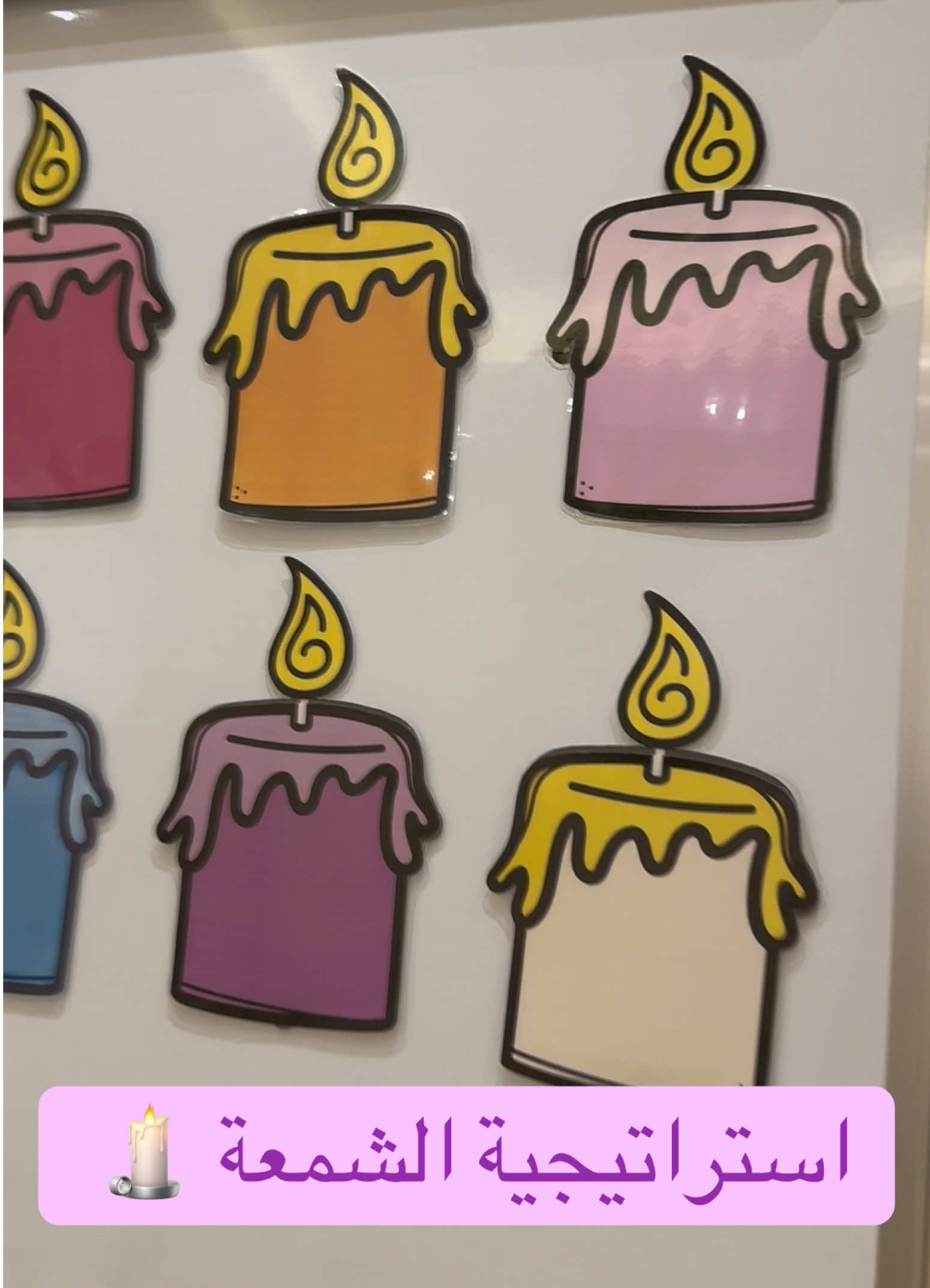 استراتيجية الشمعة 🕯️  بجودة عالية و مظهر جذاب 🌈 😍 طباعة عالية الجودة 👌🏻✨  تغليف حراري و مزود بمغناطيس #استراتيجيات #استراتيجية_الشمعه #استراتيجيات_التعليم #استراتيجيات_تدريس #استراتيجيات_التعلم