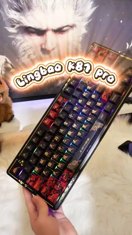 Ling bao k87 pro bàn phím cơ phiên bản wukong  #lingbaok87 #lingbaok87pro #wukong #banphimco #banphimcogaming 
