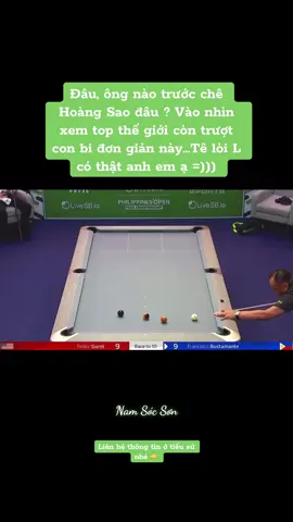 Hill hill khạc thật #billiards #philippinesopen #gorst #bustamante #namsocson 