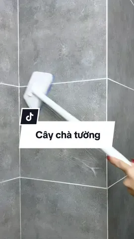 Bây giờ còn ai dùng bàn chải để chà tường ko? Mấy bà chuyển qua dùng cây chà tường này đi, vừa nhanh vừa sạch lại k đau tay #choechamnha #xuhuong #caychatuongnhatam  #caylautuong #bentomop 