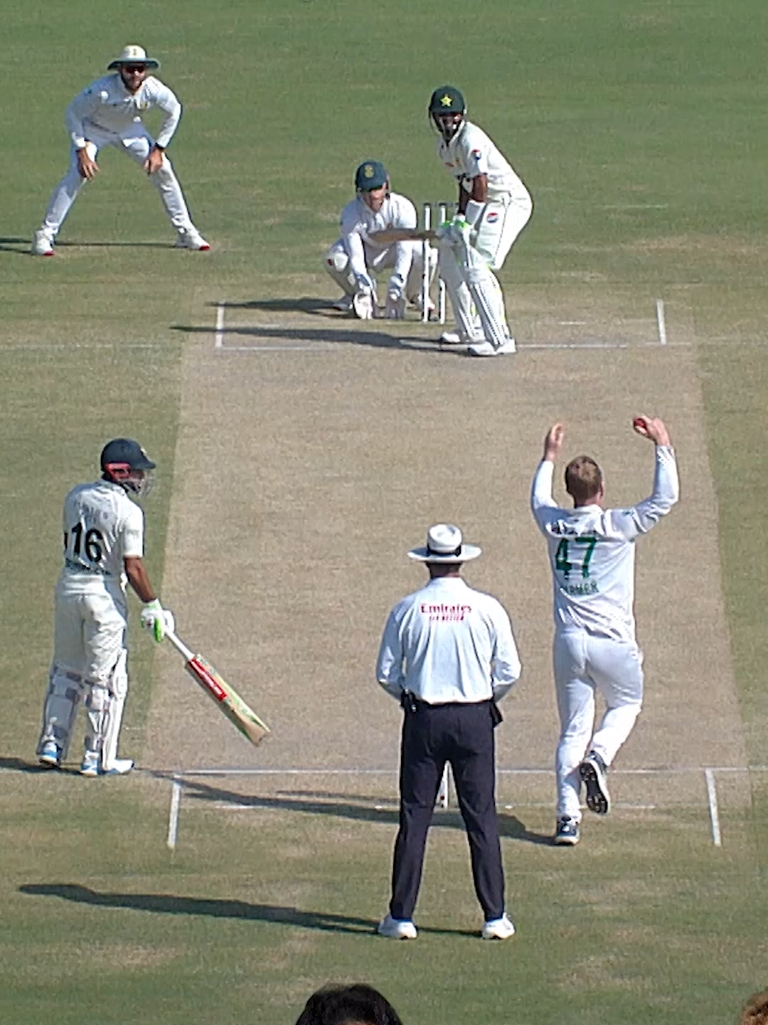 Babar Azam reaches his 30th Test half-century 💫  Watch live in UK region, sign up now at https://live.pcb.com.pk   #PAKvSA | #GreenPeYaqeen #SportsOnTikTok