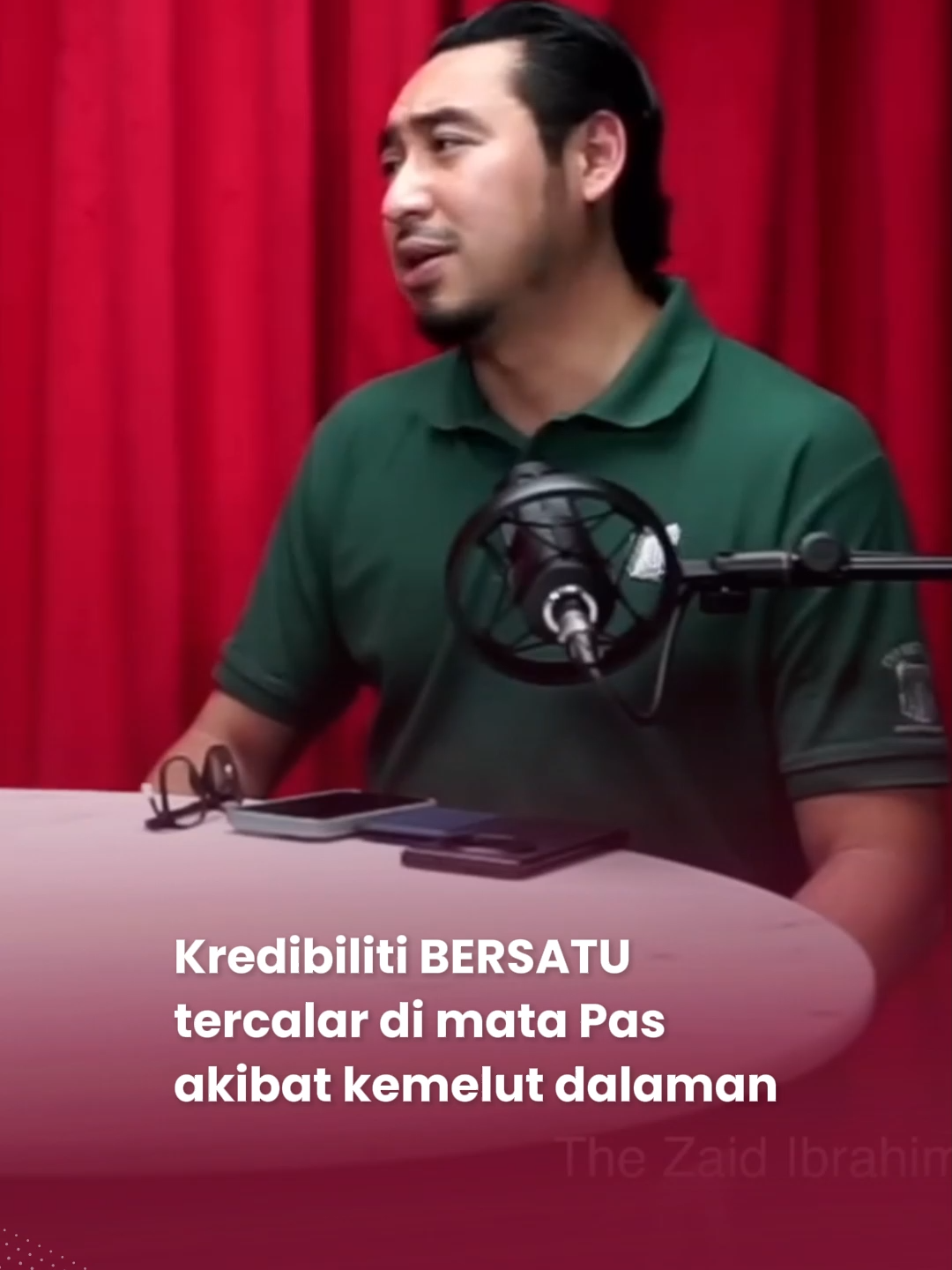 Kredibiliti BERSATU tercalar di mata Pas akibat kemelut dalaman Kredit: The Zaid Ibrahim Podcast