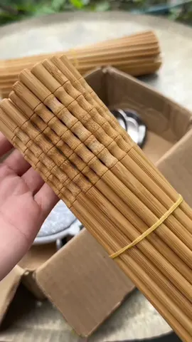 Muốn an toàn cho sức khỏe thì xài đủa tre già tự nhiên không móc không cong vênh #duatre #duatregia #duaancom  