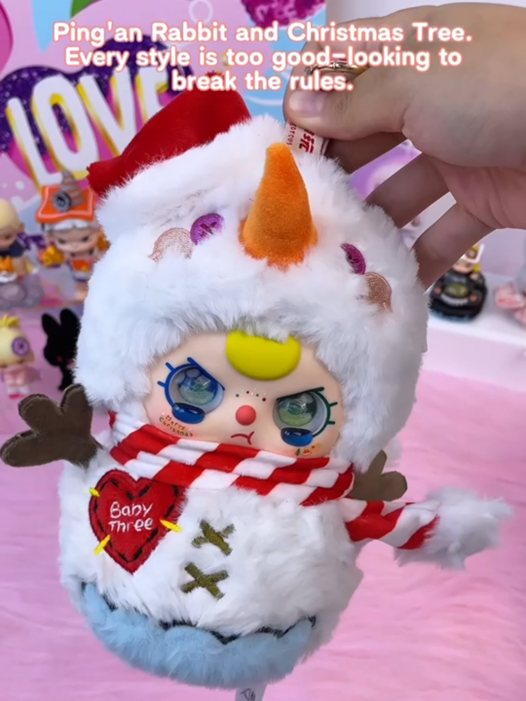 Love for it~~#TOYFINA #blindbox #christmasgiftideas #babythreeblindbox #unboxing
