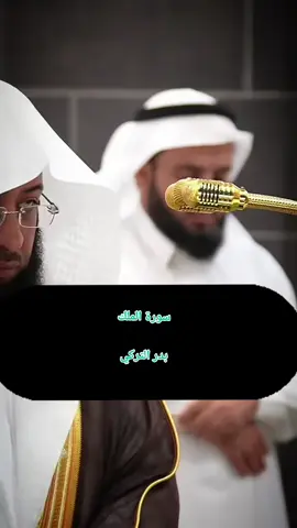 #الله #الله_اكبر  #قران_كريم  #سورة_الملك  #بدر_التركي 