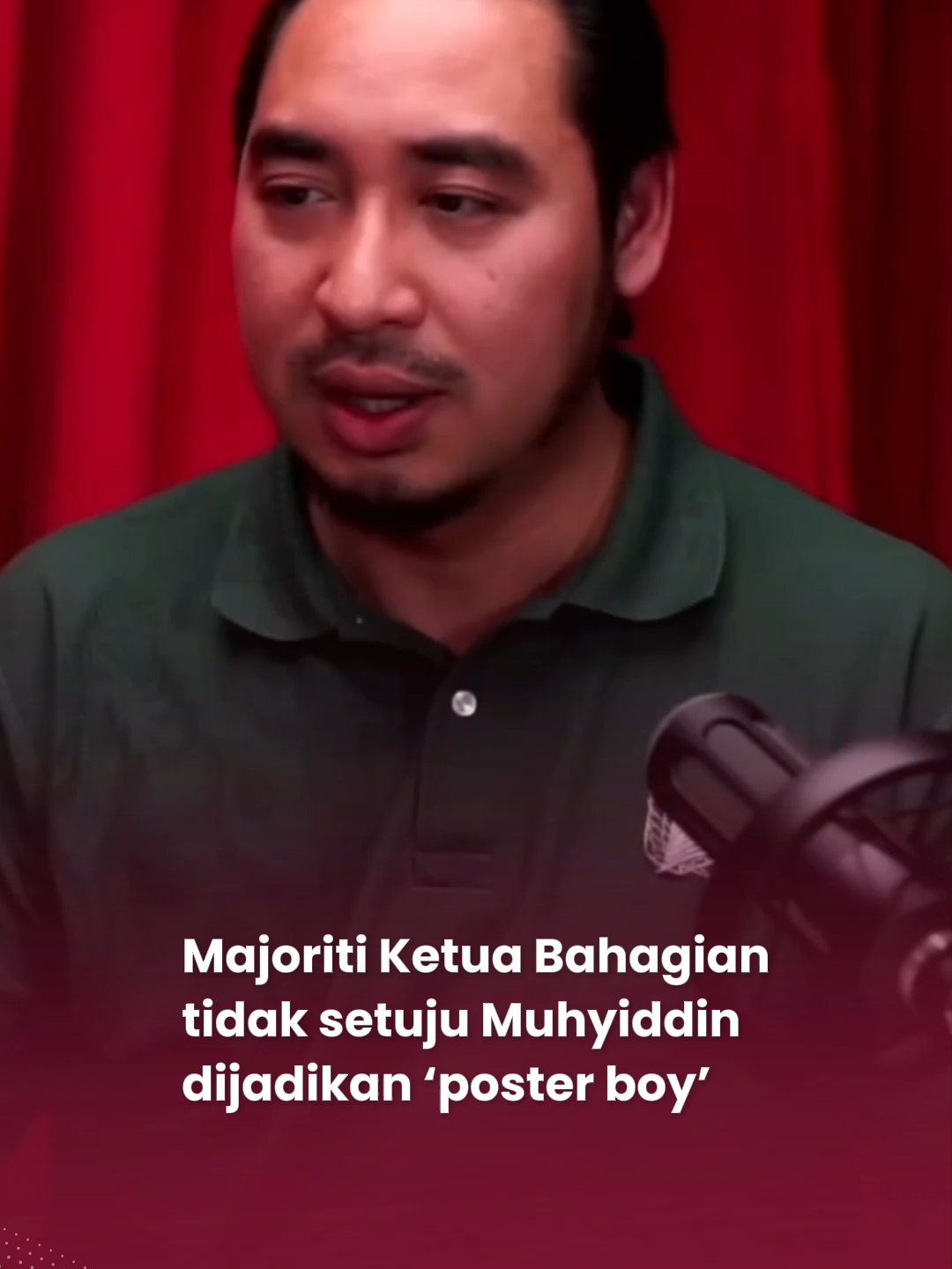 Majoriti Ketua Bahagian tidak setuju Muhyiddin dijadikan ‘poster boy’ Kredit: The Zaid Ibrahim Podcast