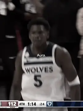 Anthony Edward’s Dominates the Trailblazers on Opening Night 🔥😱 #fyp #NBA #anthonyedwards #aura #minnesotatimberwolves 