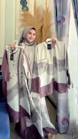 Gamis sarimbit #couplekeluarga #gamislebaran #gamislebaran #gamiskekinian 