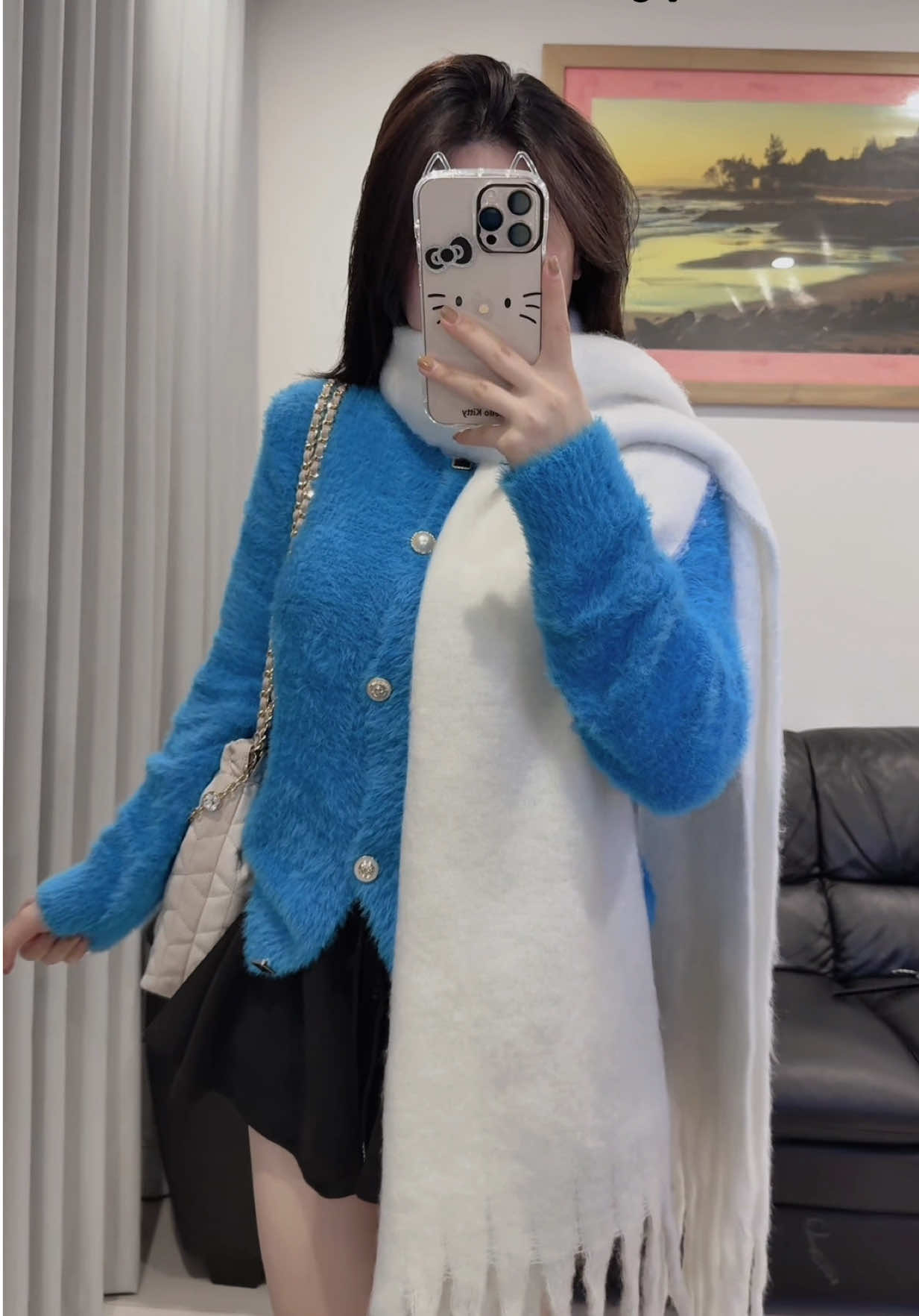 Khăn len xink iu @Phụ kiện QO ✨✨ #h2oclothing #phukienqo #khanquangco #khanlen #muadong 