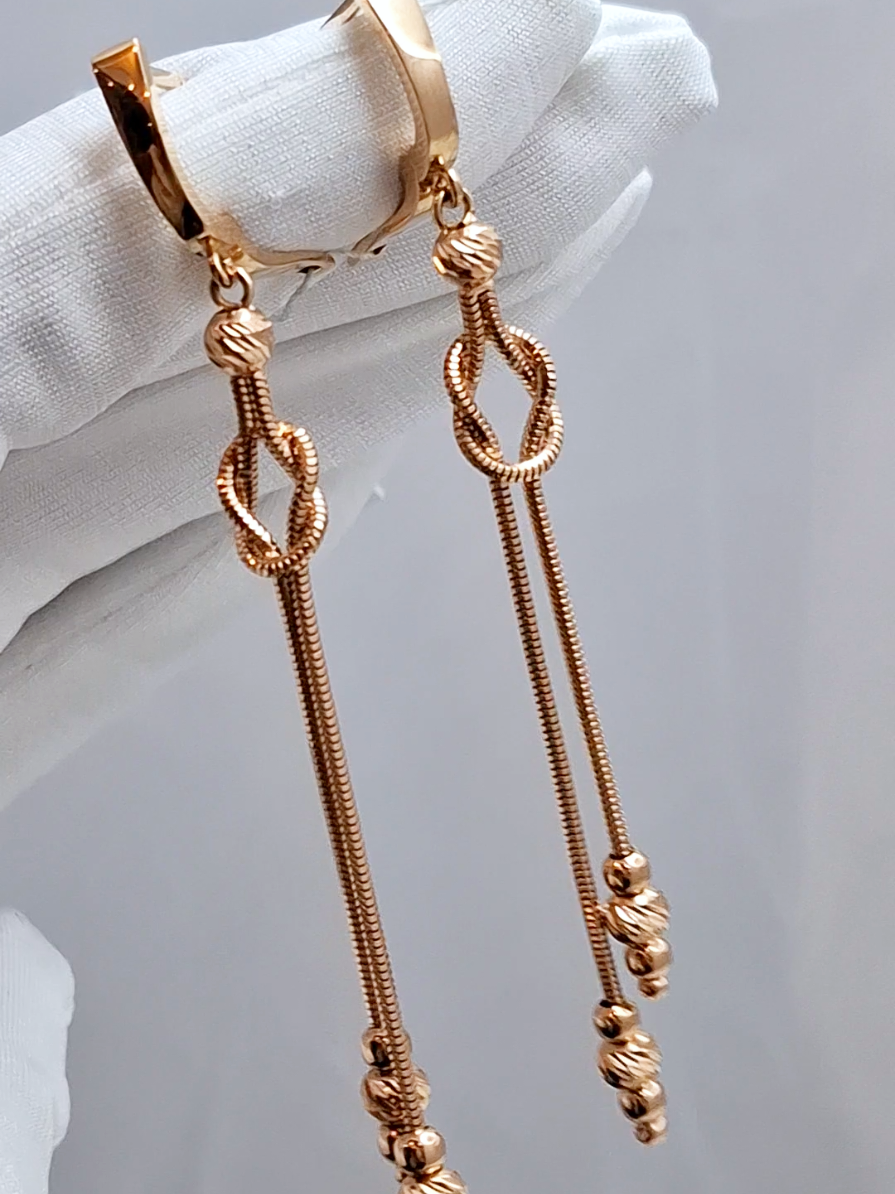 золоті сережки 585 проби  вага 4.83 #ювелірниймагазин#золото585#ювелірнівироби#сережки 