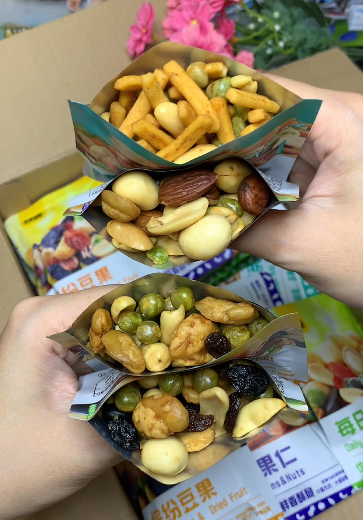 Hạt mix vị này ăn mằn mặn ngọt ngọt bon miệng lắm lun  @Thị Hồng Nhung  @Thị Hồng Nhung  @Thị Hồng Nhung  #anvat #hatdinhduong #hatmix #hatmixdinhduong #anngon 