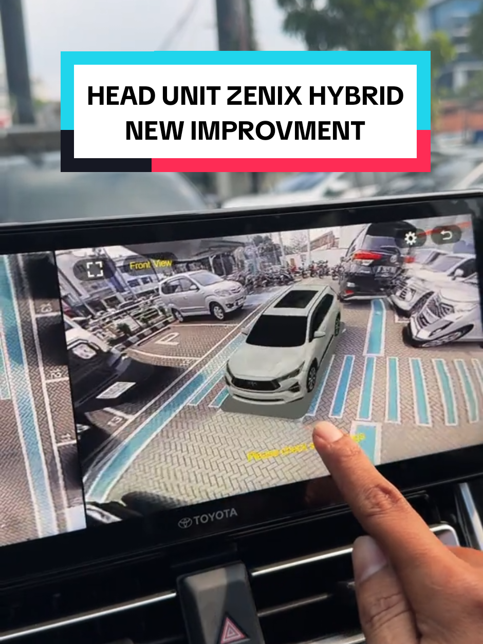 Beberapa Fitur Pada Head Unit Zenix Hybrid New Improvment #promotoyota #zenixhybrid #toyotajakarta #100k  #fyp 
