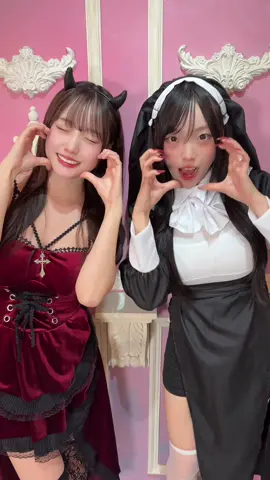 双子デビル&シスターに恋してみませんか？ @じゅんなJUNNA♊️👯‍♂️  @ゆうな♊️👯유나  #httpi #ほっとぴー #OZUに恋して #ハロウィン 