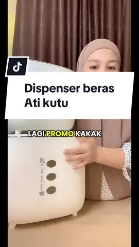 Dispenser beras ada 3 ukuran 5 kg 10 kg dan 15 kg #angola #produkangola #printilandapur 