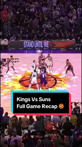 The @Sacramento Kings vs. @Phoenix Suns action was nonstop- here’s how it went down 🏀 arch the full recap from tonight’s showdown. #NBA #basketball #Kings #Suns #phoenixsuns 