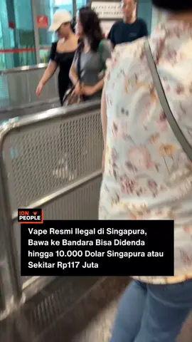 ANDAI SAJA DI INDONESIA SEKETAT INI YA... 😶‍🌫️ ____ Share ke temen kamu yang butuh info ini. follow: @idnpeople_ cr: effendylesmana #IDNPeople #Vape #Singapura #BeritaHariIni #PeraturanNegara 
