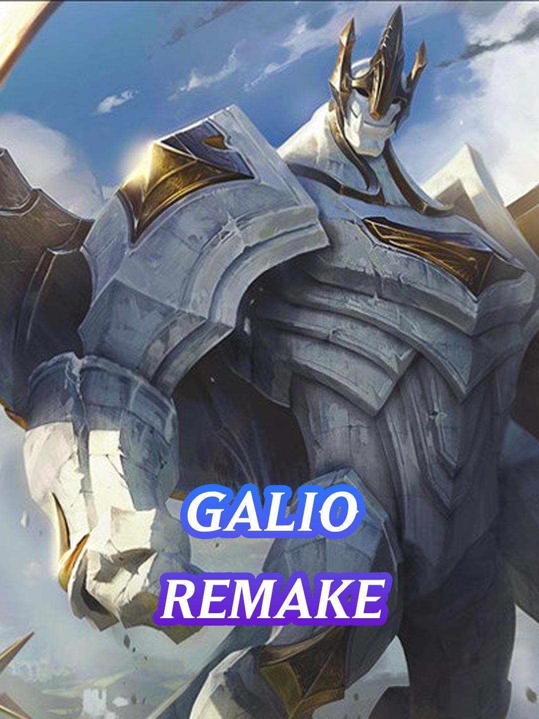 리그 오브 레전드 갈리오 리메이크 롤 갈리오 리메이크 League of Legends Galio remake LOL Galio remake #leagueoflegends #leaguetiktok #leaguetok #leagueoflegendsmemes #galio