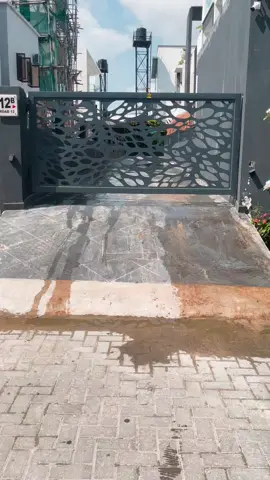 SWING GATE AUTOMATION 👉 opens gate with remote 👉 opens gate with phone 👉 opens gate with voice  #centuriongatemotors #lekkilagosnigeria #lekkibillioniare #lagos 