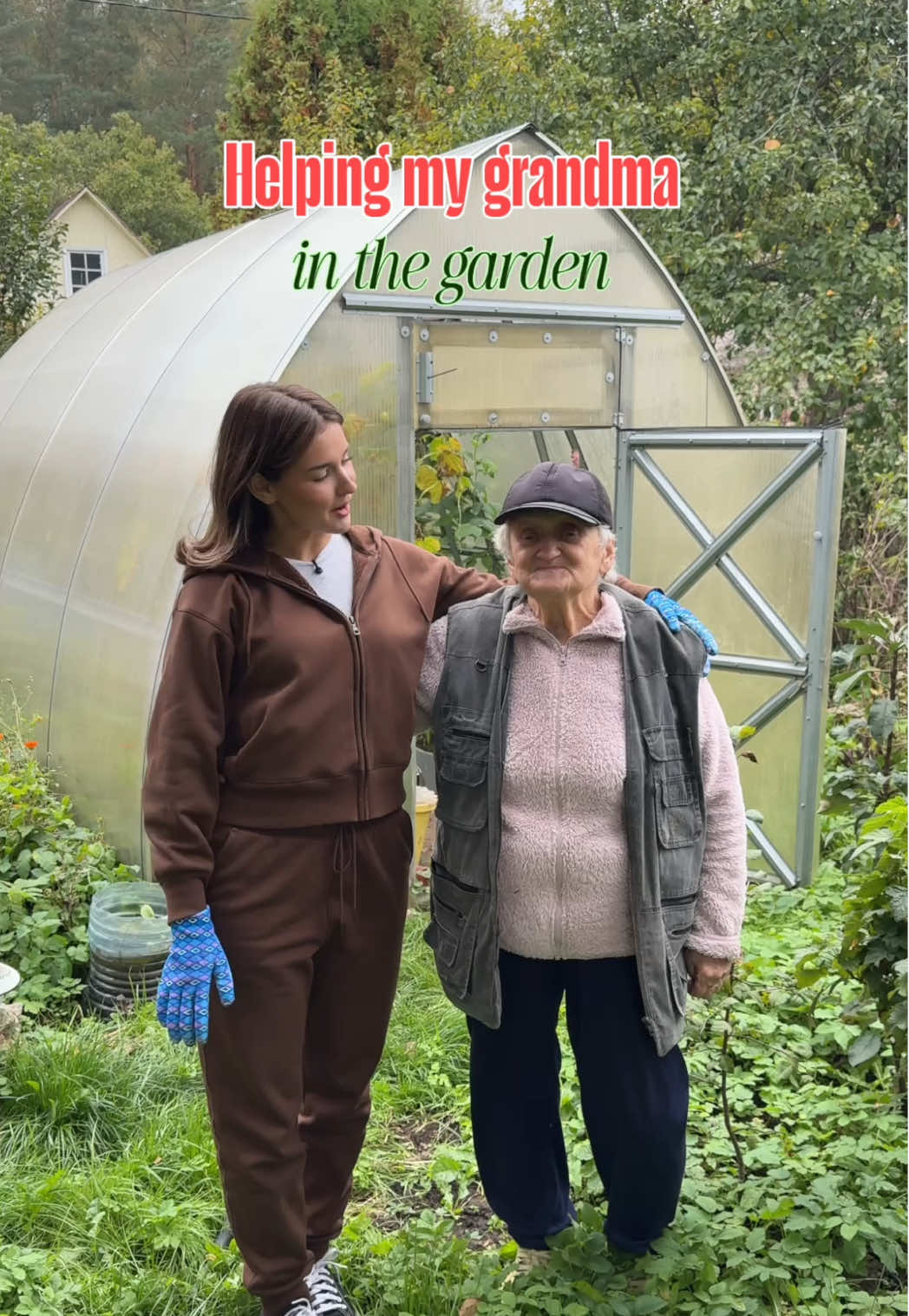 babushka made me earn my lunch again😁 #fyp #russia #babushka #russiangirl #russian 