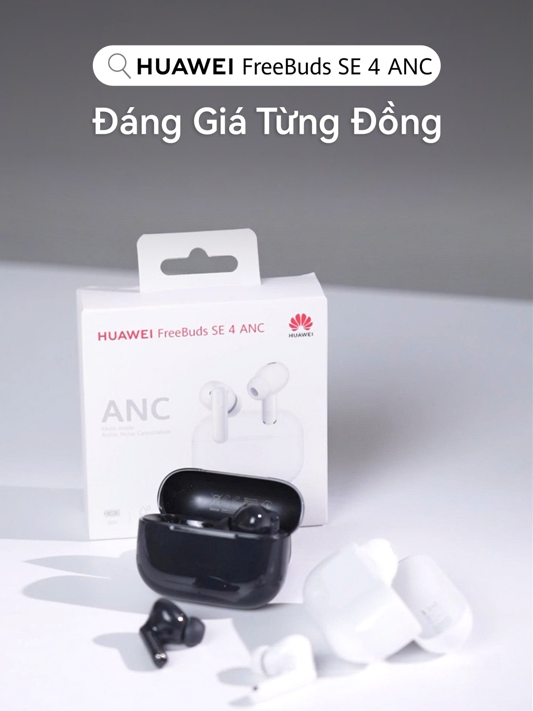 Ai nói bạn phải đánh đổi 'chất lượng' để có mức giá 'hợp lý'? Với HUAWEI FreeBuds SE 4 ANC, chưa tới 1 🍠 bạn vẫn có thể đắm chìm trong âm nhạc nhờ 3 chế độ chống ồn chủ động ANC, cùng thời lượng phát nhạc lên đến 50 giờ... Quả thực, 