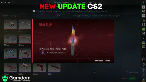 Knife crafting in CS2 #cs2 #csgo #game #new 