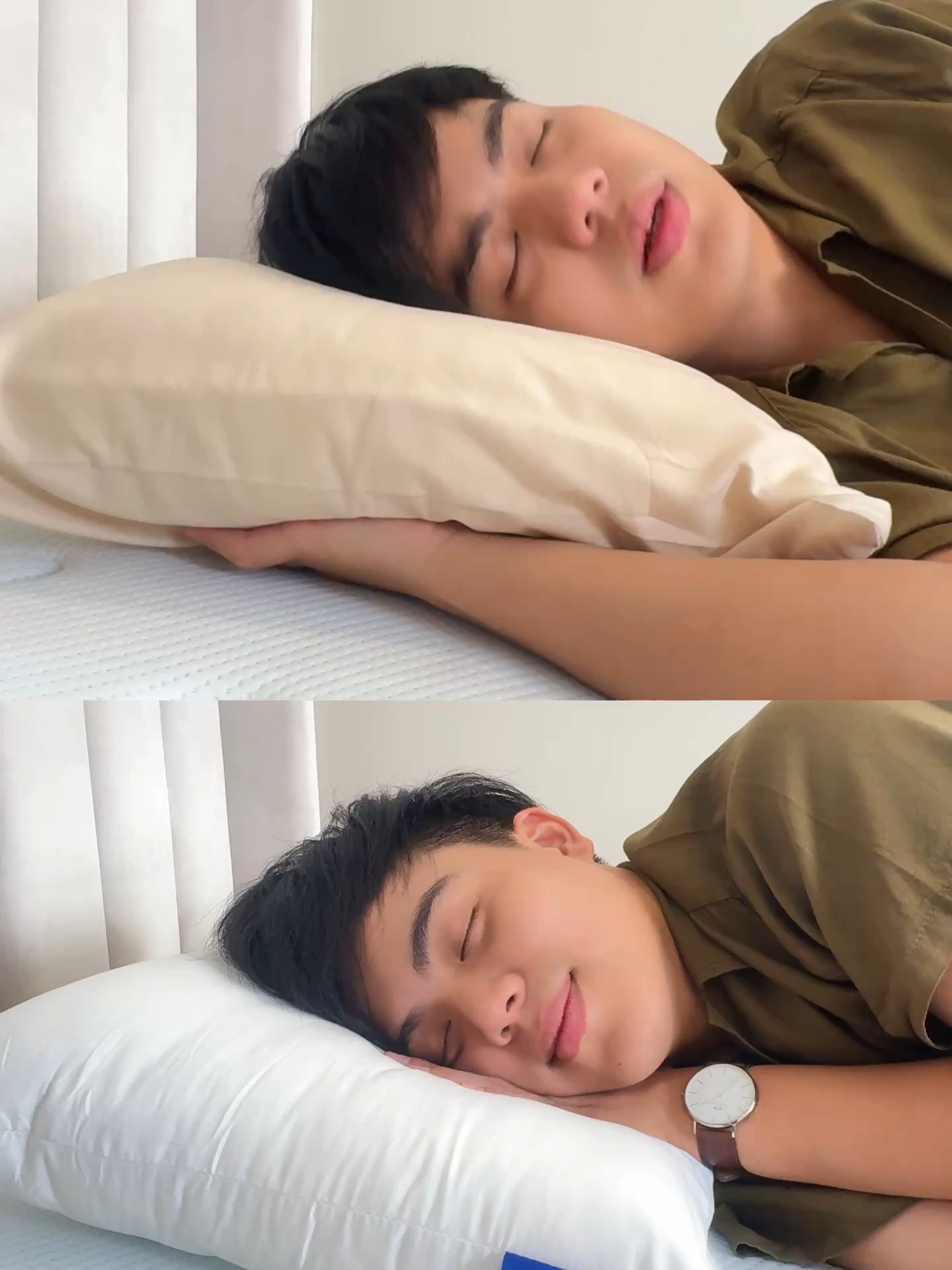 Cloud Comfort Pillow หมอนนุ่มสบาย 💙#sleephappy #tiktokshop #ส่งฟรี #ช้อปออนไลน์ #sleephappyth #รีวิวsleephappy  #หมอนsleephappyth