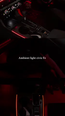 #ambientlight #รับติดตั้งนอกสถานที่กรุงเทพปริมณฑล #hondacivic #ลัทธิฮอนด้า 