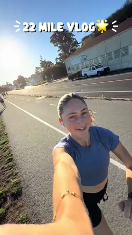 Come with me on a 22 mile run!!! My last super long run before the #nycmarathon #marathontraining #marathon #Running #fyp 