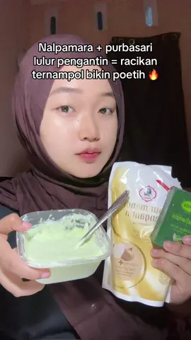 Siapa yg udah cobain racikan ini ? #nalpamara #purbasarilulurmandi #bodycare #sabunpemutih #sabunpencerah 