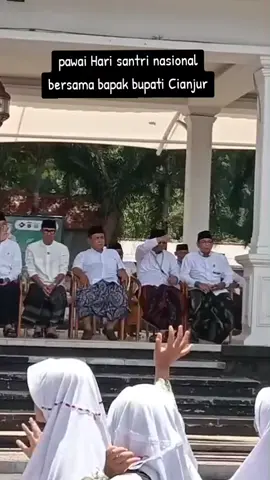 pawa hari santri nasional bersama dr Wahyu bupati Cianjur #semuaorang #viral #pemkabcianjur #wahyuramzi #fypp 