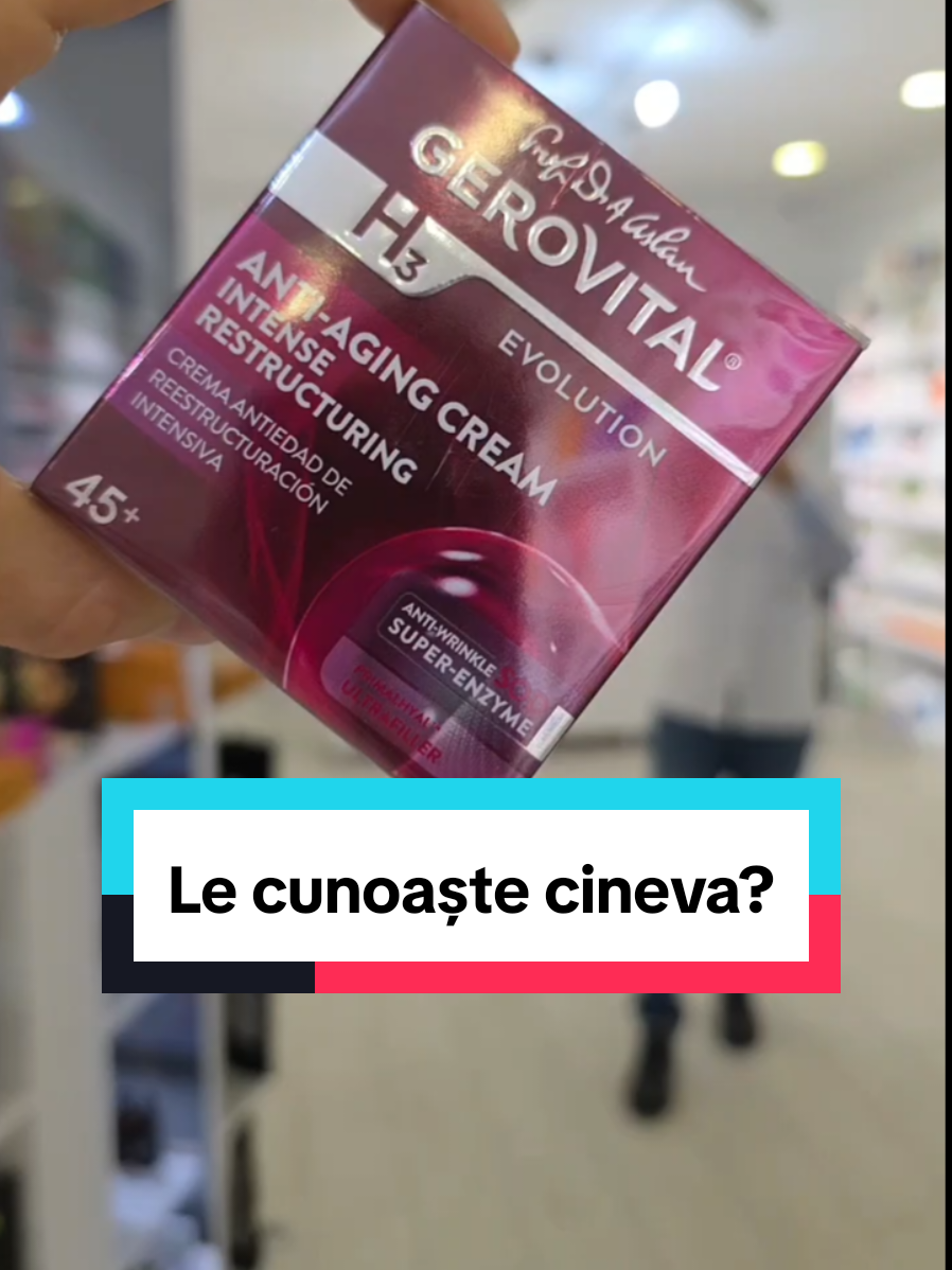#cremaantirid #riduri #antiaging #cremafata #cosmetica  Gerovital Evolution promite hidratare intensă și un aspect mai ferm al pielii. Le-ați testat? Părerea voastră contează,poate ajută și alte persoane să decidă. Descoperă gama Gerovital Evolution pe 👉 www.biosis.ro