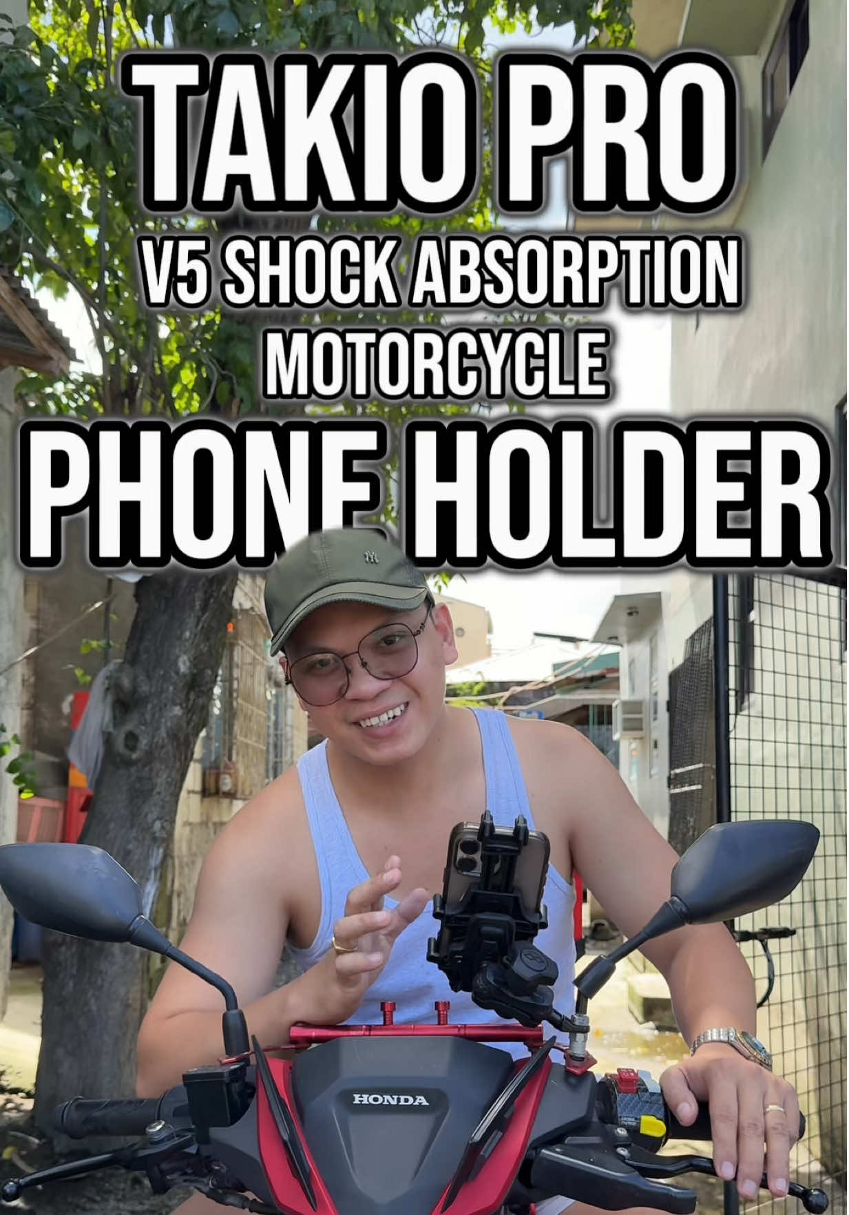 Mas Protected na ang Phone natin sa byahe gamit po itong 8 Claws Motorcycle Phone Holder with Shock Absorption  TAKIO PRO V5 Motorcycle Phone Holder with 360° Rotation, Shockproof, and Anti-Theft Lock Design 2025  #MotorcycleHolder #TakioPro #PhoneMount #AntiShake #motorcycleaccessories 