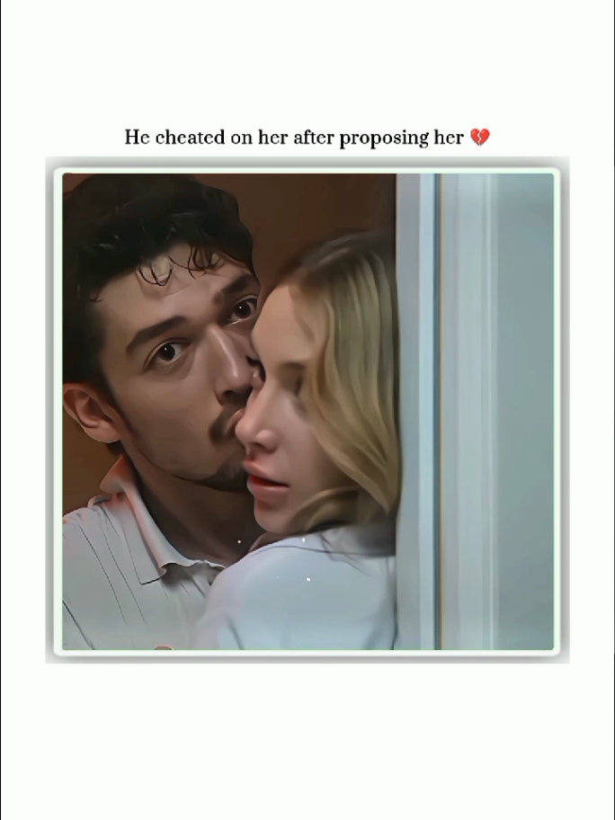 He cheated on her after proposing her 💔🥺  #unfreezemyaccount #foryoupage❤️❤️ #bahar #turkishseries #tik_tok 