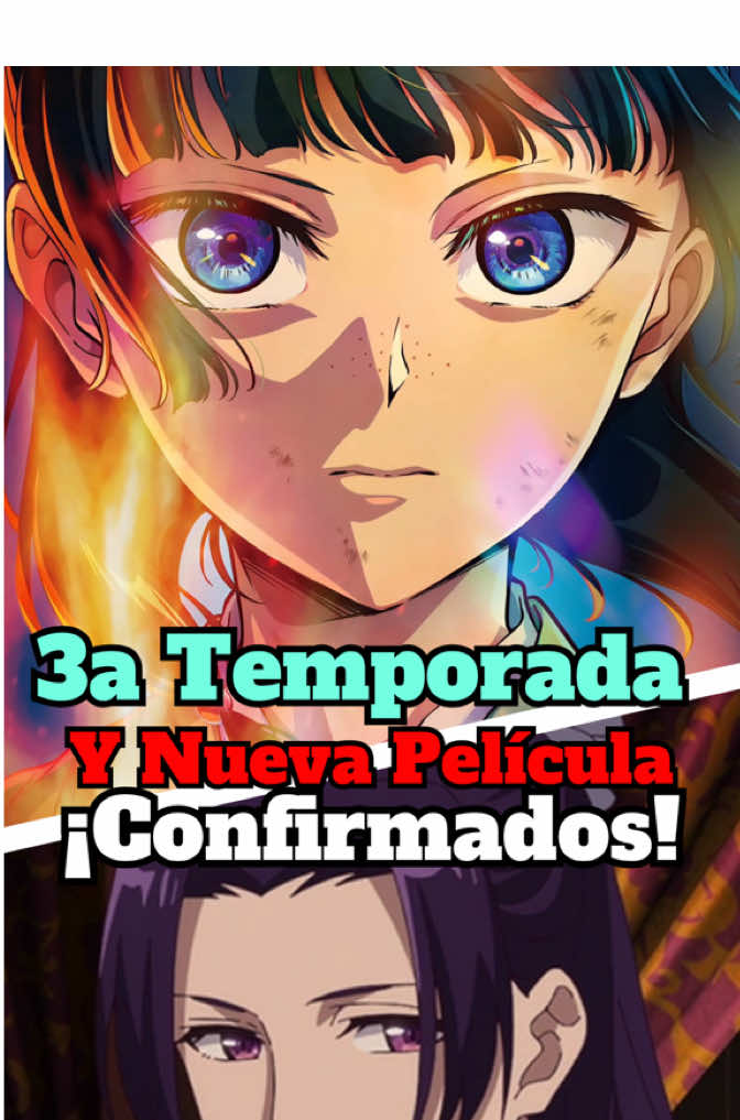 ¡Los Diarios de la Boticaria Confirman 3a Temporada y Nueva Película! #kusuriyanohitorigoto #apothecarydiaries #anime #manga 