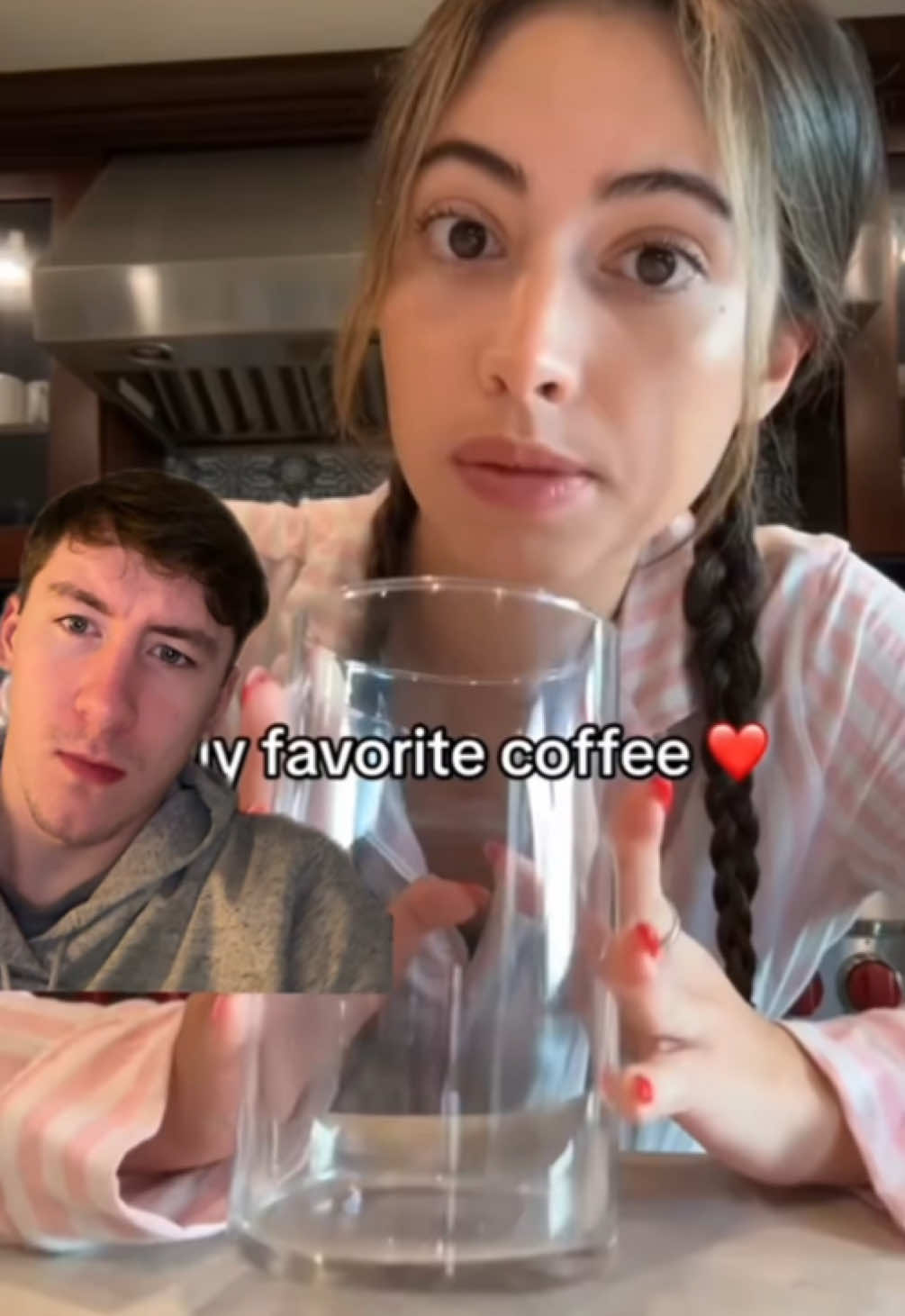 Pure sugar 💀 #fyp #coffee #america #reaction #viral