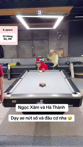 Buổi học đầu tiên #xuhuong #billard #hathanhbillards #ngocxambilliards #haibilat 